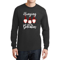 Hanging With My Gnomies Funny Gnome Friend Christmas T Shirt Long Sleeve Shirts | Artistshot