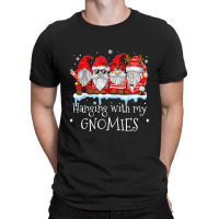 Hanging With My Gnomies Garden Gnome Christmas Pajama Xmas T Shirt T-shirt | Artistshot