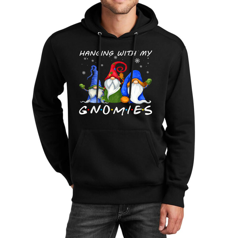 Hanging With My Gnomies Gnome Happy's Christmas Xmas Buffalo T Shirt Unisex Hoodie | Artistshot