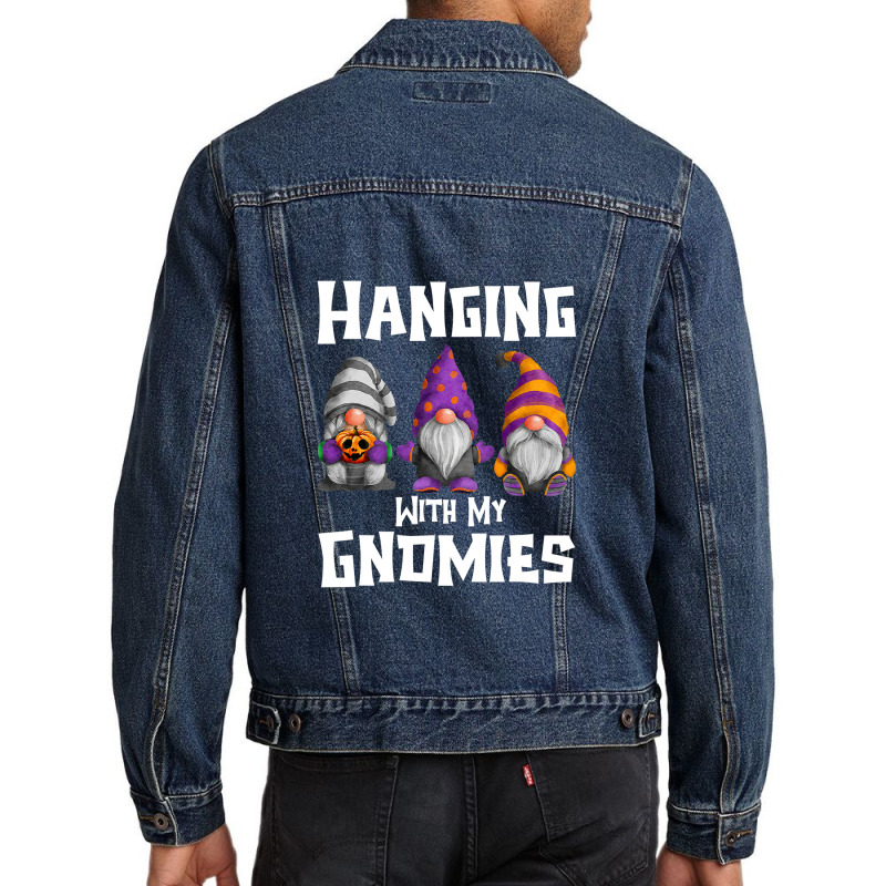 Hanging With My Gnomies Matching Couples Group For Adults T Shirt Men Denim Jacket | Artistshot