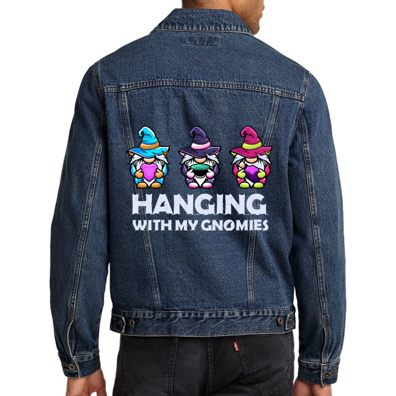 Hanging With My Gnomies Nordic Santa Gnome Christmas Pajama Premium T Men Denim Jacket | Artistshot