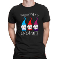 Hanging With My Gnomies Nordic Santa Gnome Christmas Pajama Premium T T-shirt | Artistshot