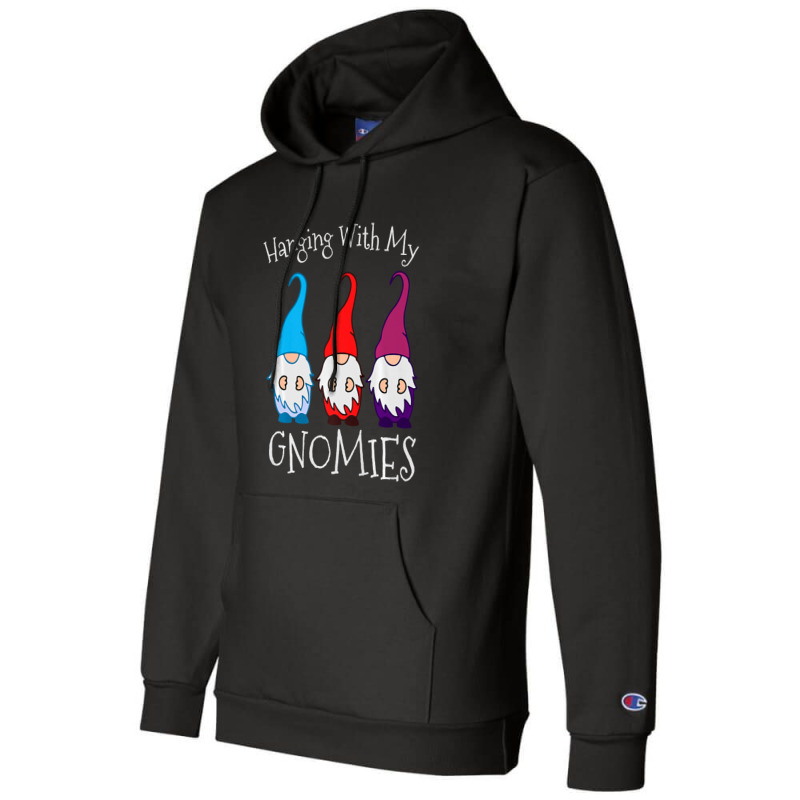 Hanging With My Gnomies Nordic Santa Gnome Christmas Pajama Premium T Champion Hoodie | Artistshot