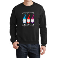 Hanging With My Gnomies Nordic Santa Gnome Christmas Pajama T Shirt Co Crewneck Sweatshirt | Artistshot