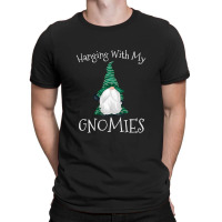 Hanging With My Gnomies Nordic Santa Gnome Christmas T Shirt Copy Copy T-shirt | Artistshot