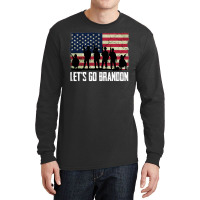 Let’s Go Brandon American Flag Veterans Vintage Long Sleeve Shirts | Artistshot