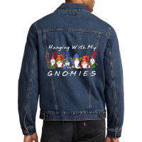 Hanging With My Gnomies Pajama, Christmas Gnome T Shirt Copy Copy Copy Men Denim Jacket | Artistshot