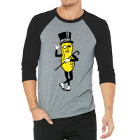 Mr Peanut 3/4 Sleeve Shirt | Artistshot