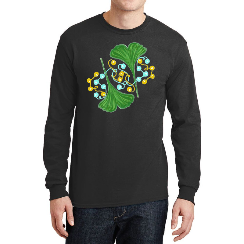 O Ginkgo Leaf Tree Long Sleeve Shirts by novitaso | Artistshot