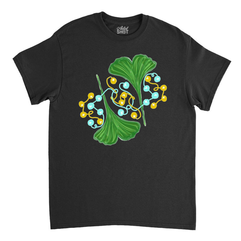 O Ginkgo Leaf Tree Classic T-shirt by novitaso | Artistshot