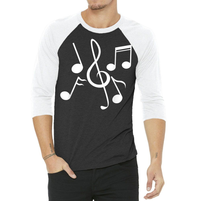 Musical Note Singer Composer Musician Songwriter Music T Shirt 3/4 Sleeve Shirt | Artistshot