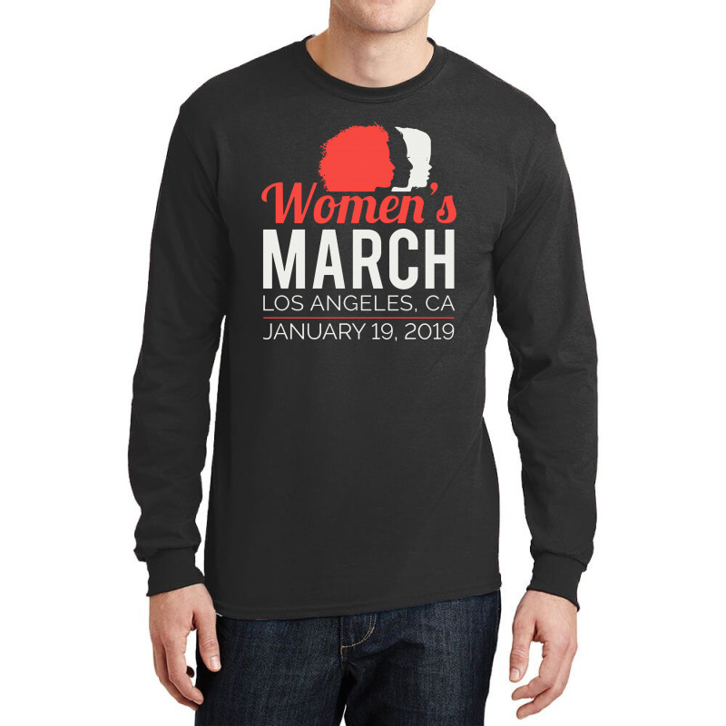 Los Angeles Women's March January 19 2019 Long Sleeve Shirts by BLQS Apparel | Artistshot