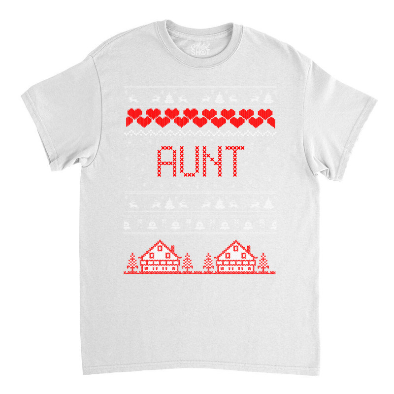 Aunt Ugly Christmas Sweater Classic T-shirt | Artistshot