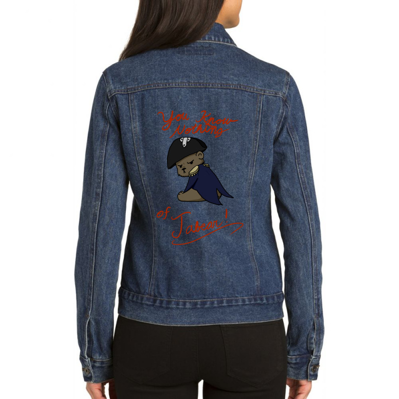 Classic Retro  1862 Novel Movie Character Funny Gift Ladies Denim Jacket by Artist-Tony | Artistshot