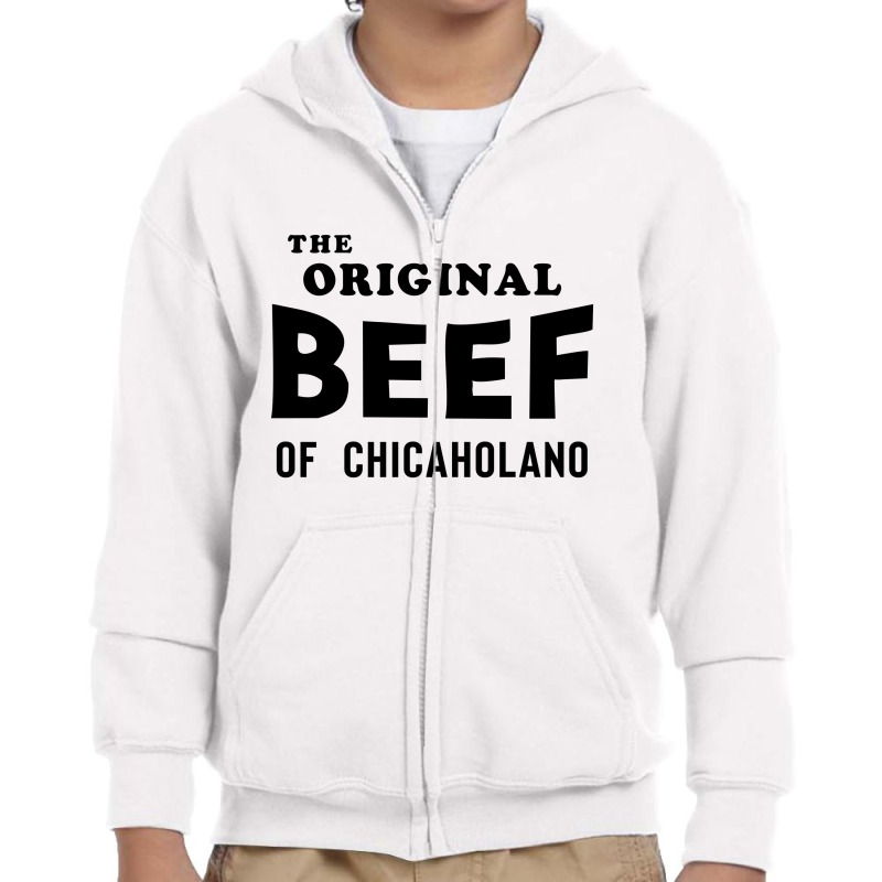 Chicagoland Beef Youth Zipper Hoodie by meulrov | Artistshot