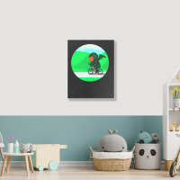 Classic Retro  Short Story Films Characters Painting Portrait Canvas Print | Artistshot