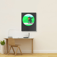 Classic Retro  Short Story Films Characters Painting Portrait Canvas Print | Artistshot