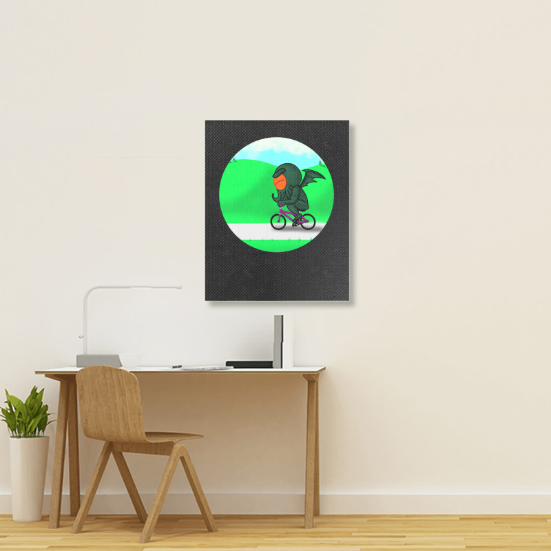 Classic Retro  Short Story Films Characters Painting Portrait Canvas Print | Artistshot