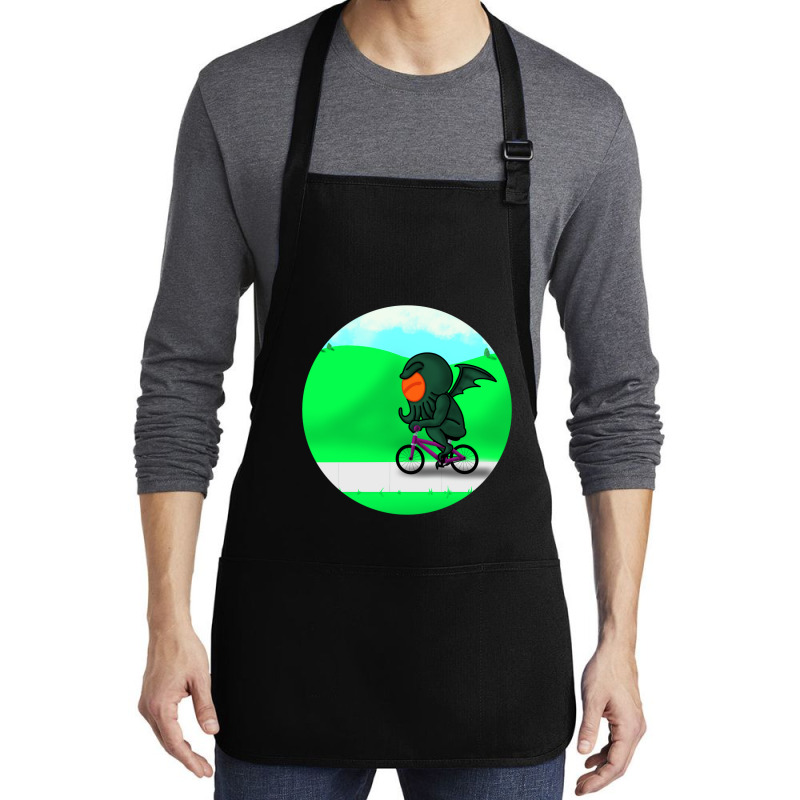 Classic Retro  Short Story Films Characters Painting Medium-length Apron | Artistshot