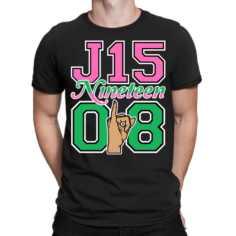 J15 Nineteen 08 Founder's Day Aka Women Hand Sign Sweatshirt T-shirt | Artistshot