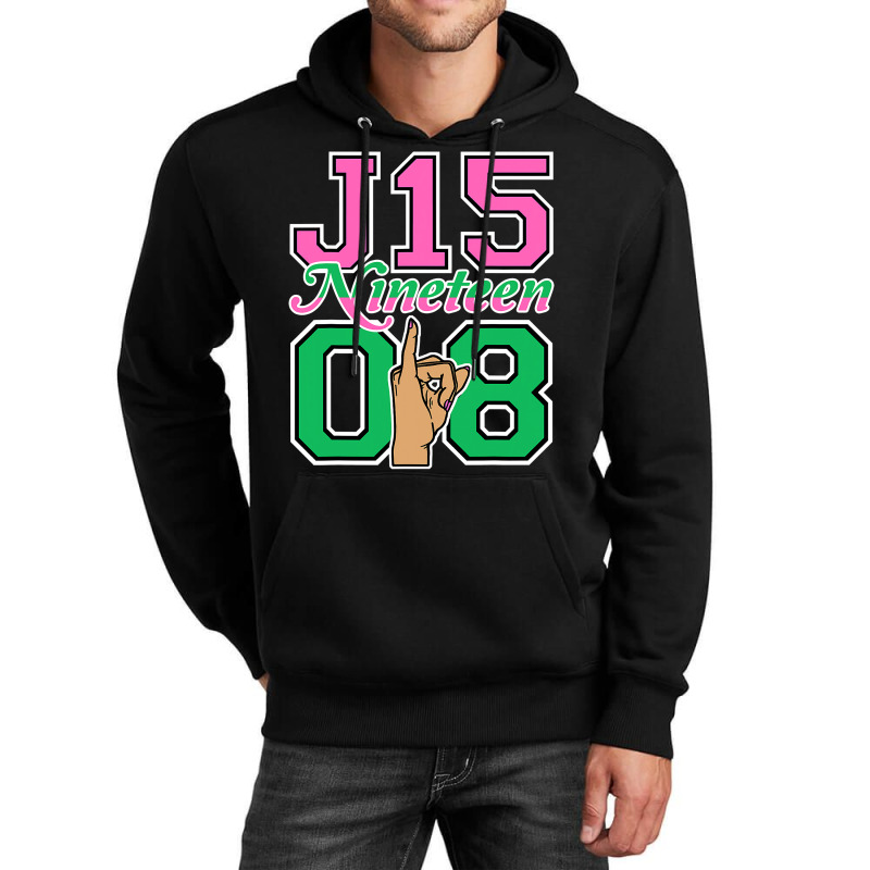 J15 Nineteen 08 Founder's Day Aka Women Hand Sign Unisex Hoodie | Artistshot