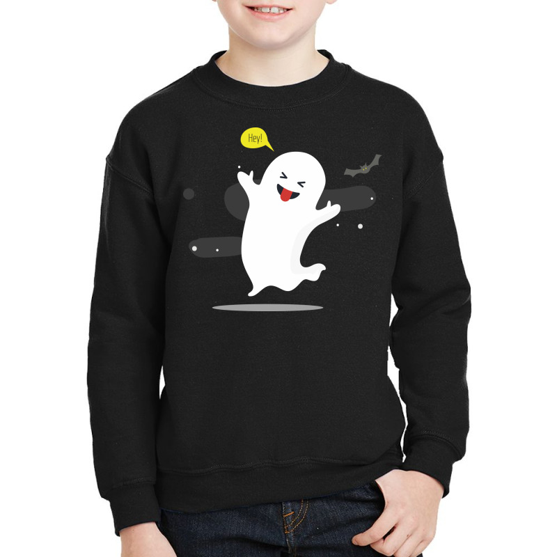 Funny Ghost Youth Sweatshirt by heroeart | Artistshot