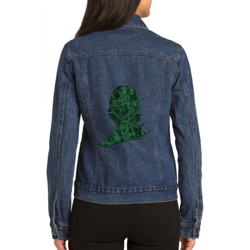 Mens Best Creature My Favorite People Ladies Denim Jacket by ArtistMolly | Artistshot