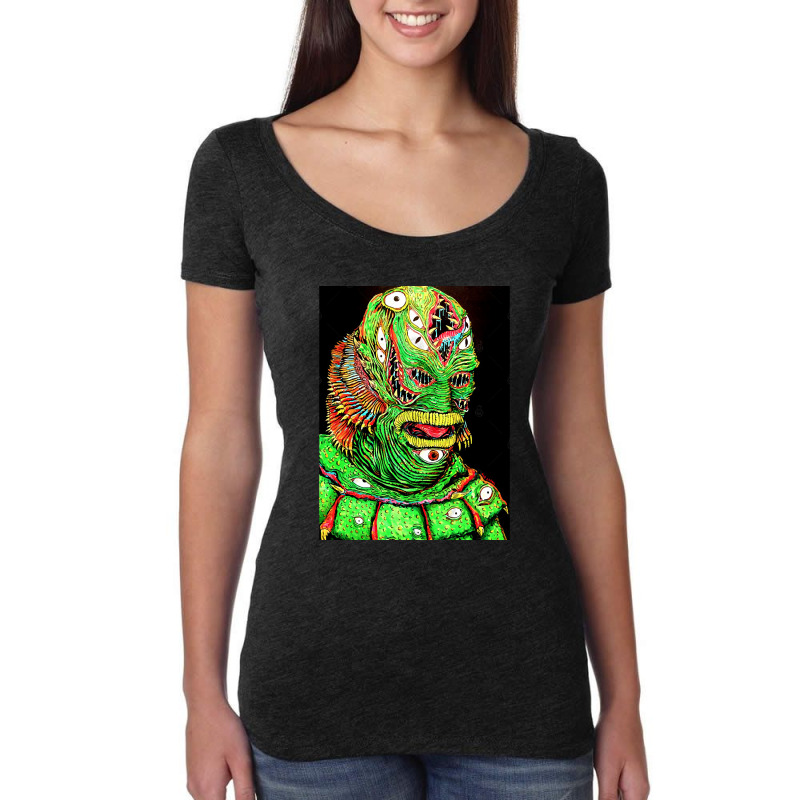 Proud  Black Lagoon Women My Favorite Women's Triblend Scoop T-shirt by ArtistMolly | Artistshot