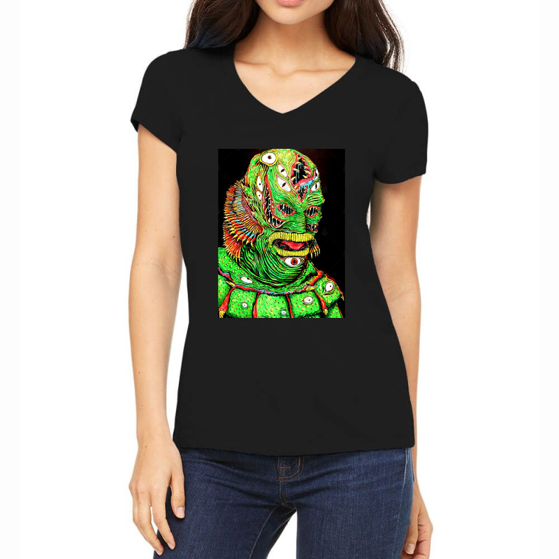 Proud  Black Lagoon Women My Favorite Women's V-Neck T-Shirt by ArtistMolly | Artistshot