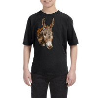 Andalusian Donkey Face Youth Tee | Artistshot