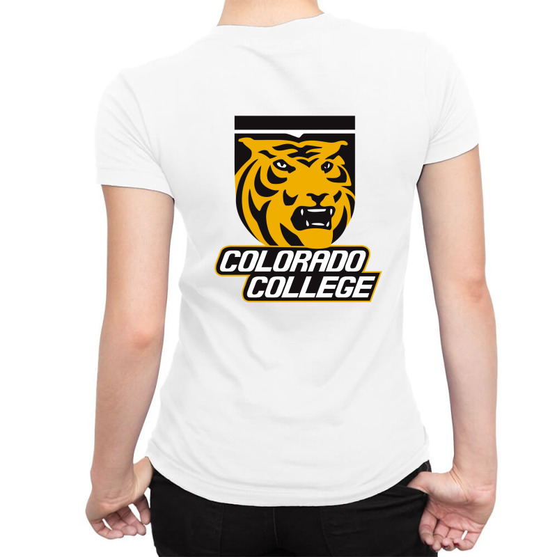 Colorado College Ladies Fitted T-shirt | Artistshot