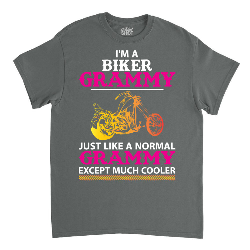 Biker Grammy... Classic T-shirt by SabriAcar | Artistshot