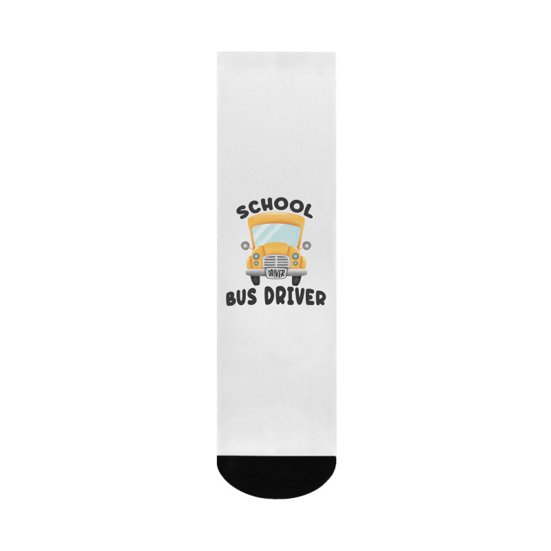 School Bus Driver Crew Socks | Artistshot