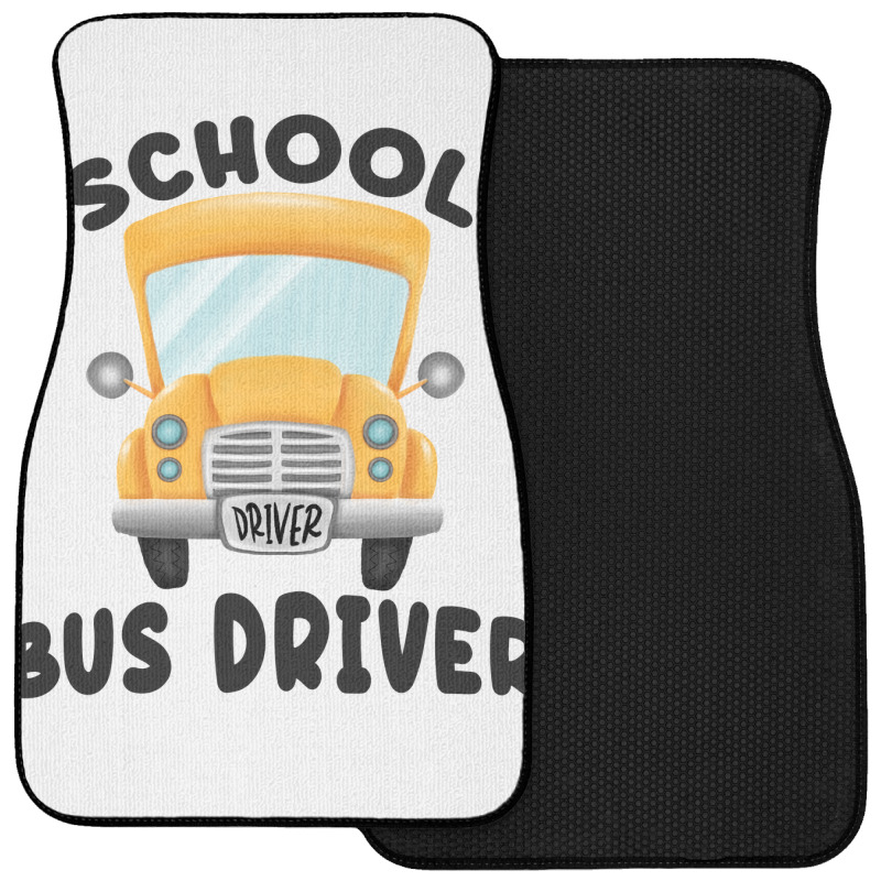 School Bus Driver Front Car Mat | Artistshot