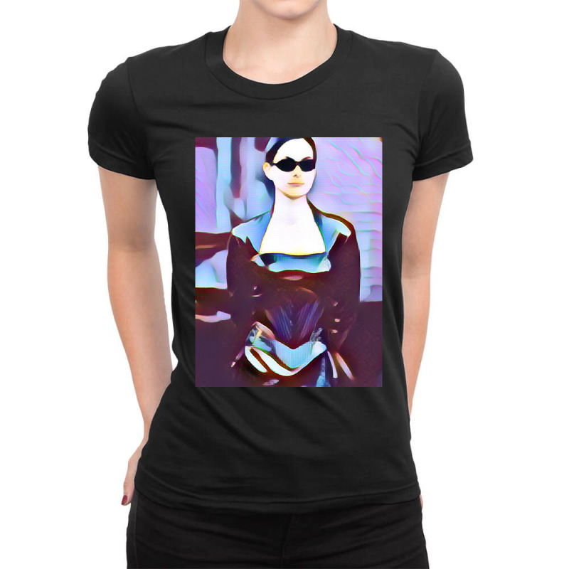 Retro Vintage Quinn Fabray Music For Men Women Ladies Fitted T-Shirt by ArtistMarquis | Artistshot