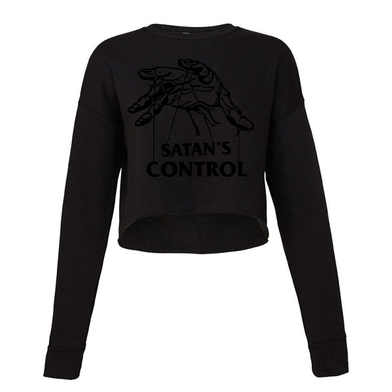 Satans Control Cropped Sweater by Jovanka Tees | Artistshot