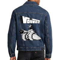 Music Vintage Retro Malevolent  Men Women Men Denim Jacket | Artistshot