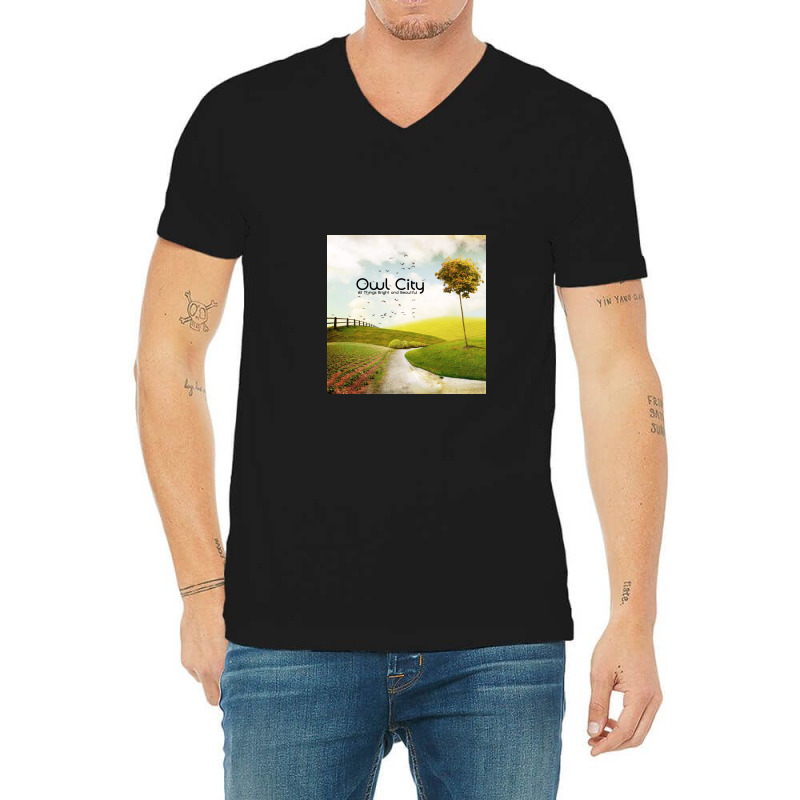 Best Owl City V-Neck Tee by mbeardsell0 | Artistshot