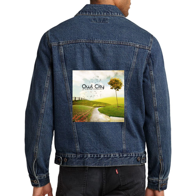 Best Owl City Men Denim Jacket by mbeardsell0 | Artistshot