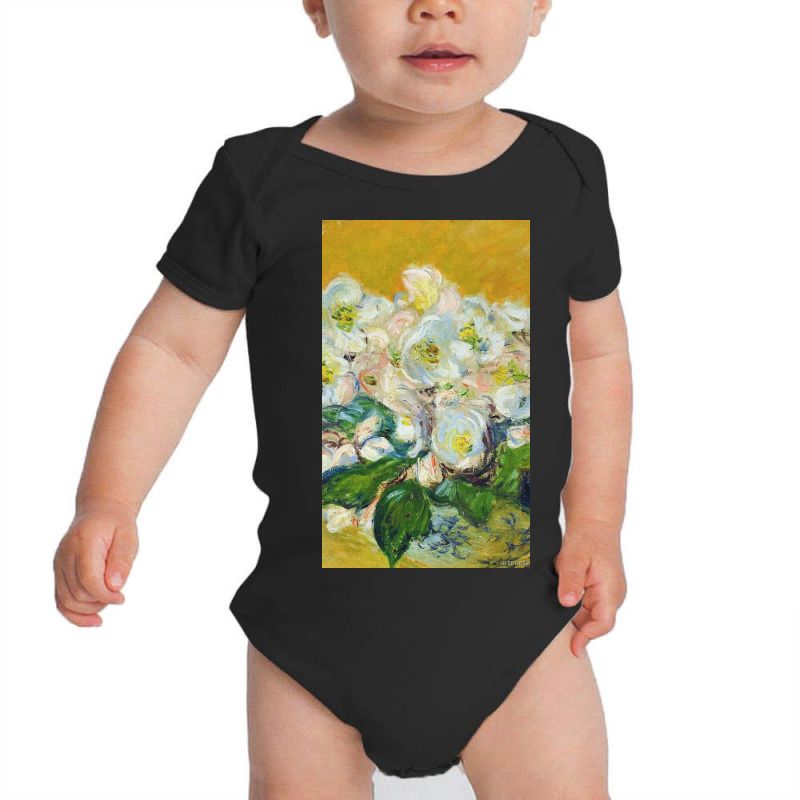 Claude Monet   Christmas Roses Baby Bodysuit by Evanspl | Artistshot