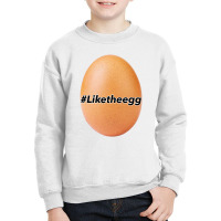 Like The Egg For Light Youth Sweatshirt | Artistshot