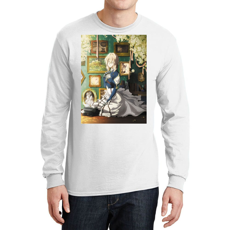 Violet Evergarden Cute Long Sleeve Shirts by Dorothy A | Artistshot