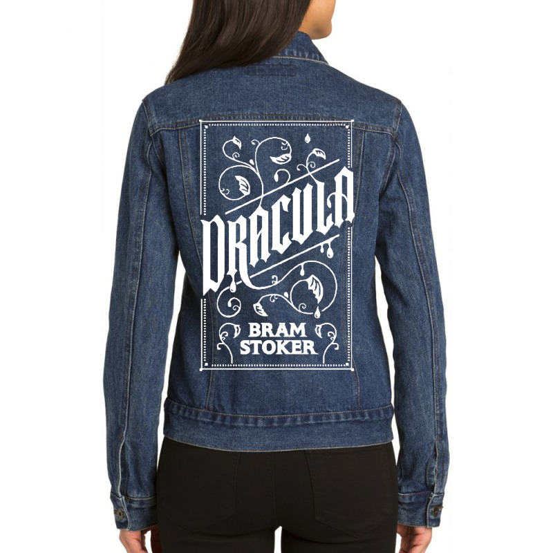 Dracula Novel Ladies Denim Jacket by Imaher729 | Artistshot