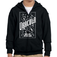 Dracula Novel Youth Zipper Hoodie | Artistshot