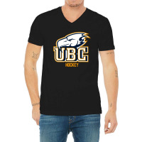 Ubc Thunderbirds Hockey V-neck Tee | Artistshot