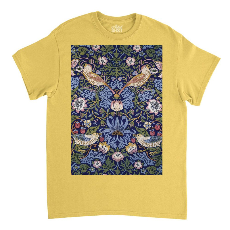 William  Strawberry Thief Design Classic T-shirt | Artistshot