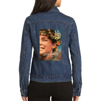 Lover Gift The Queen Mens Funny Ladies Denim Jacket | Artistshot