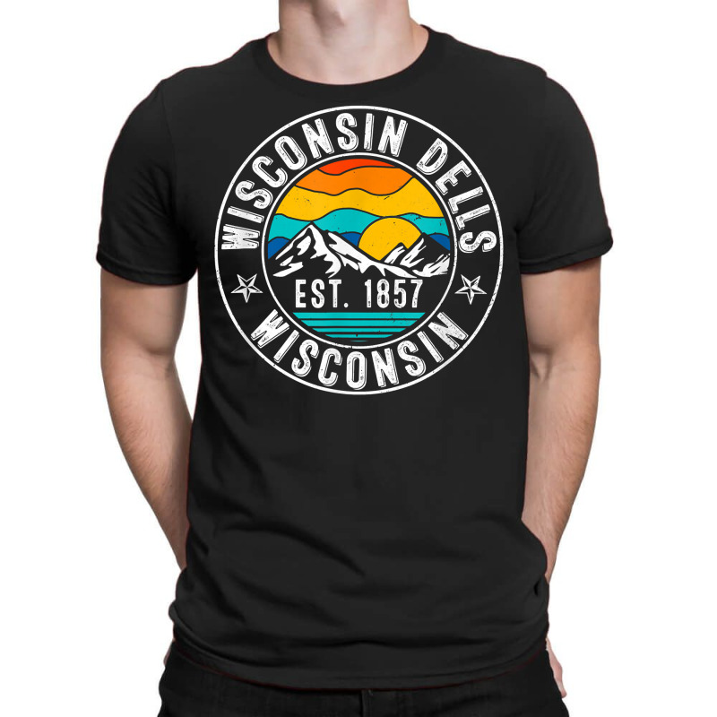 Retro 70s 80s Wisconsin Dells Wisconsin Wi T Shirt T-shirt | Artistshot