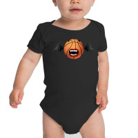 Basketball Halloween T  Shirt Vampire Basketball Bat Basketball Lovers Baby Bodysuit | Artistshot