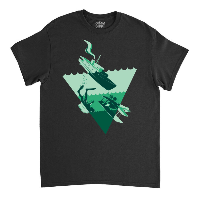 Bermuda Triangle Classic T-shirt by DitreamX | Artistshot